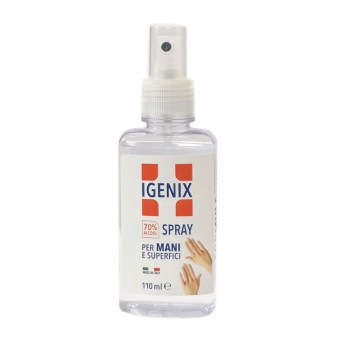 Igienizzante Spray per Mani e superfici 110ml