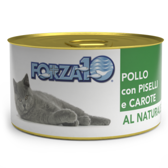 Forza10 Cat Pollo con Piselli e Carote al Naturale 75g